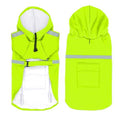 Reflective Waterproof Dog Raincoat